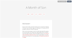 Desktop Screenshot of amonthofson.com